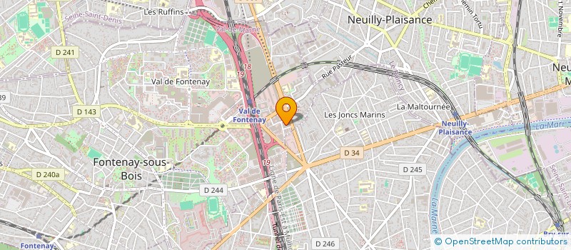 localisation de l'entreprise 918 484 213  à FONTENAY-SOUS-BOIS