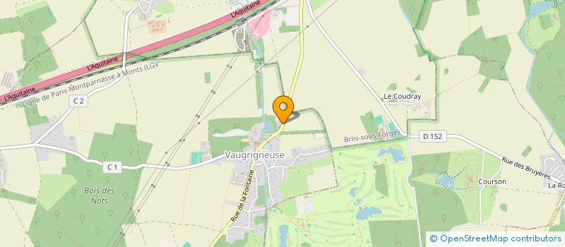 localisation de l'entreprise 918 502 360   VAUGRIGNEUSE