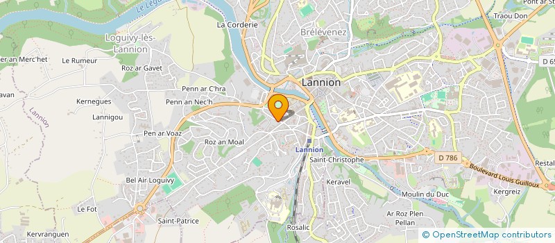 localisation de l'entreprise 918 506 478   PLEUMEUR-BODOU