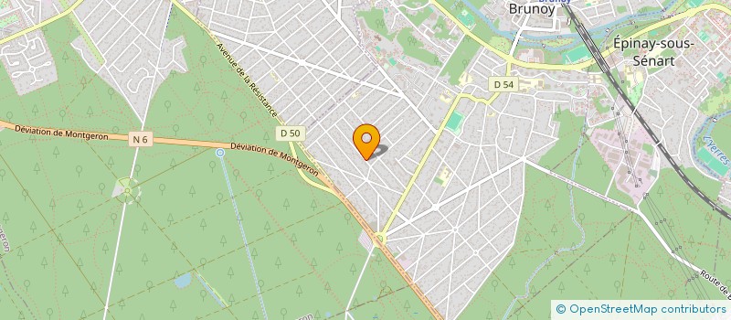 localisation de l'entreprise 918 520 552 à BRUNOY