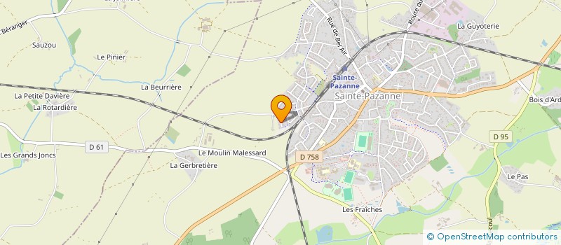 localisation de l'entreprise 918 522 368  à SAINTE-PAZANNE