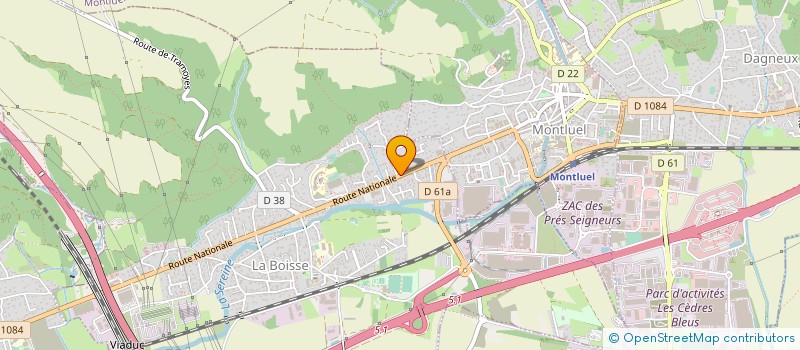 localisation de l'entreprise 918 526 716 à LA BOISSE
