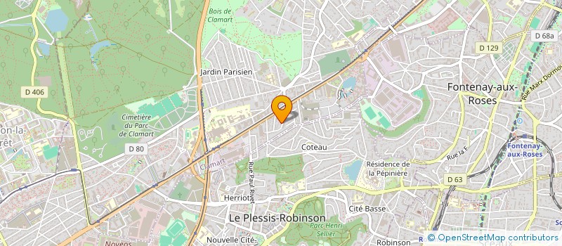 localisation de l'entreprise 918 529 546 à CLAMART