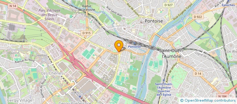 localisation de l'entreprise 918 536 657   CERGY