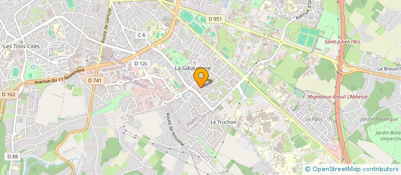 localisation de l'entreprise 918 541 145   CHOUPPES