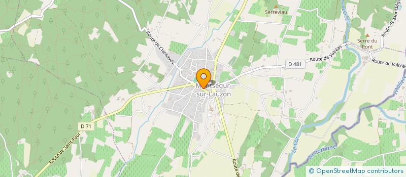 localisation de l'entreprise 918 546 839   MONTSEGUR-SUR-LAUZON