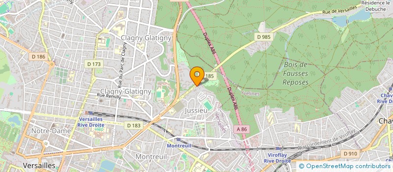 localisation de l'entreprise 918 550 518  à VERSAILLES