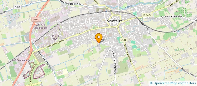 localisation de l'entreprise 918 551 805   MONTEUX