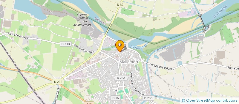 localisation de l'entreprise 918 554 080   MALLEMORT