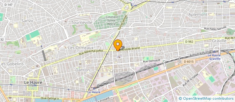 localisation de l'entreprise 918 566 878   LE HAVRE