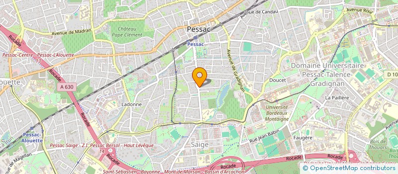 localisation de l'entreprise 918 569 492 à PESSAC