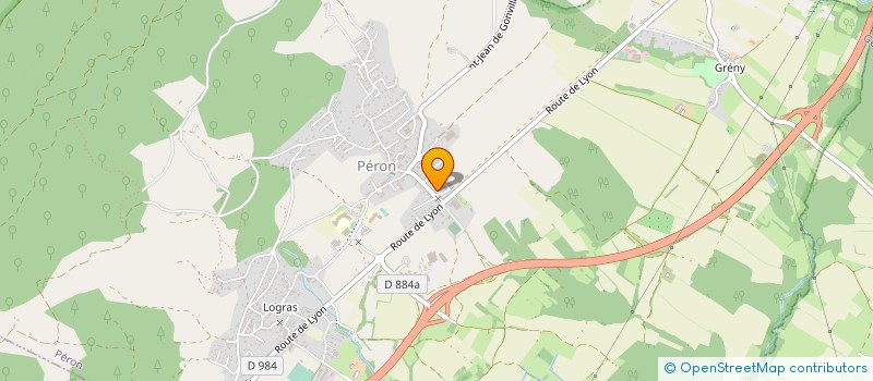 localisation de l'entreprise 918 576 133 à PERON