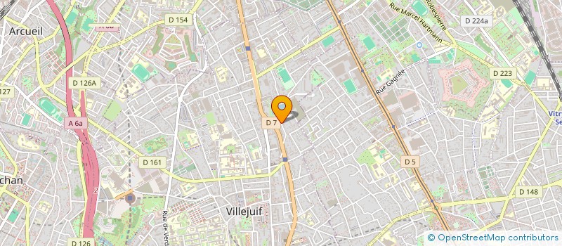 localisation de l'entreprise 918 577 057  à VILLEJUIF