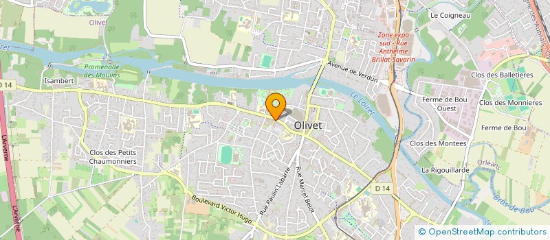 localisation de l'entreprise 918 602 699 à FLEURY-LES-AUBRAIS