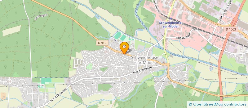 localisation de l'entreprise 918 603 101   SCHWEIGHOUSE-SUR-MODER