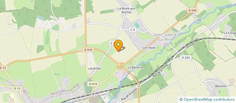 localisation de l'entreprise 918 604 737 à SAINT-SULPICE-SUR-RISLE