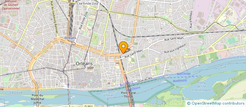localisation de l'entreprise 918 608 514 à ORLEANS
