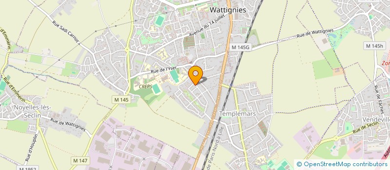 localisation de l'entreprise 918 616 962   WATTIGNIES