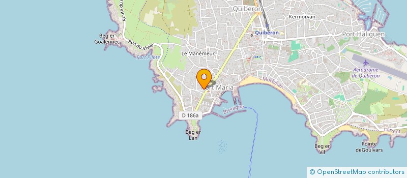 localisation de l'entreprise 918 621 186  à QUIBERON