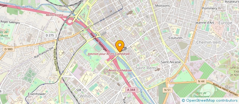 localisation de l'entreprise 918 628 140   REIMS