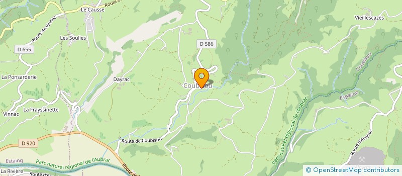 localisation de l'entreprise 918 634 692   ESTAING