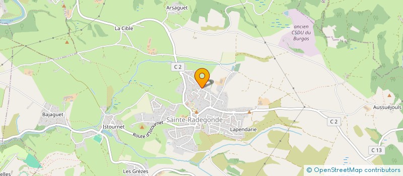 localisation de l'entreprise 918 634 759   SAINTE-RADEGONDE