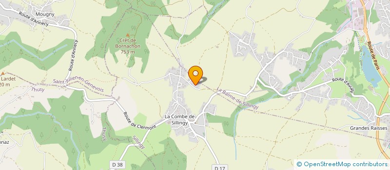 localisation de l'entreprise 918 637 448   MENTHONNEX-SOUS-CLERMONT