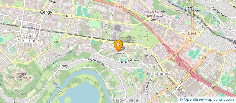 localisation de l'entreprise 918 646 712 à CERGY