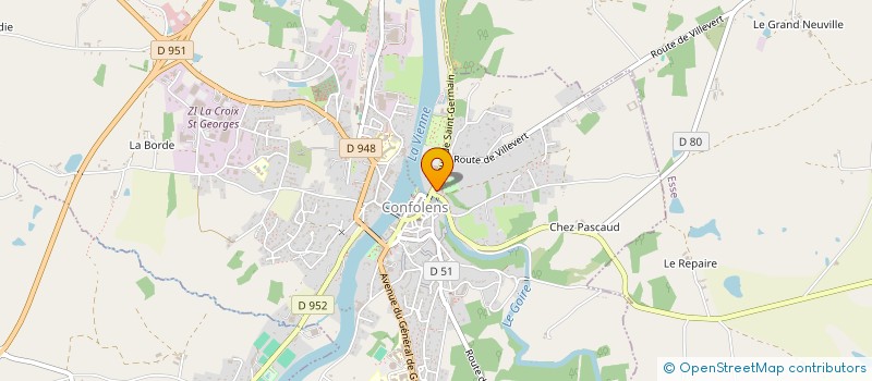 localisation de l'entreprise 918 646 969 à LA SOUTERRAINE