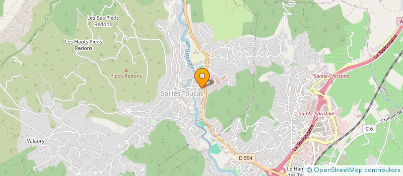 localisation de l'entreprise 918 648 205   SOLLIES-PONT