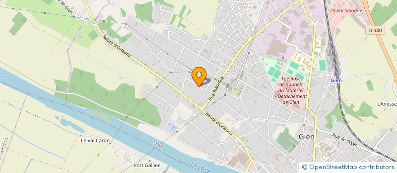localisation de l'entreprise 918 649 724 à GIEN