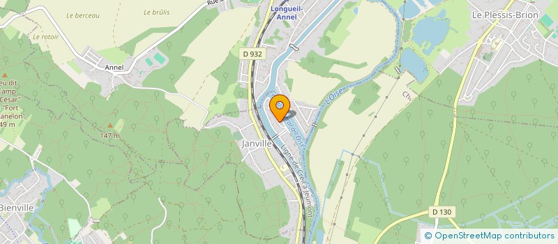 localisation de l'entreprise 918 667 007   JANVILLE