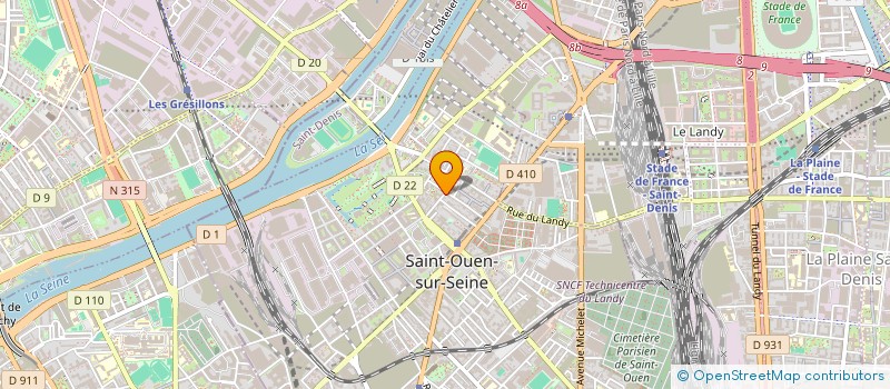 localisation de l'entreprise 918 672 965   SAINT-OUEN-SUR-SEINE