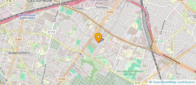 localisation de l'entreprise 918 673 013 à LA COURNEUVE