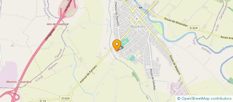 localisation de l'entreprise 918 684 168 à MAZERES