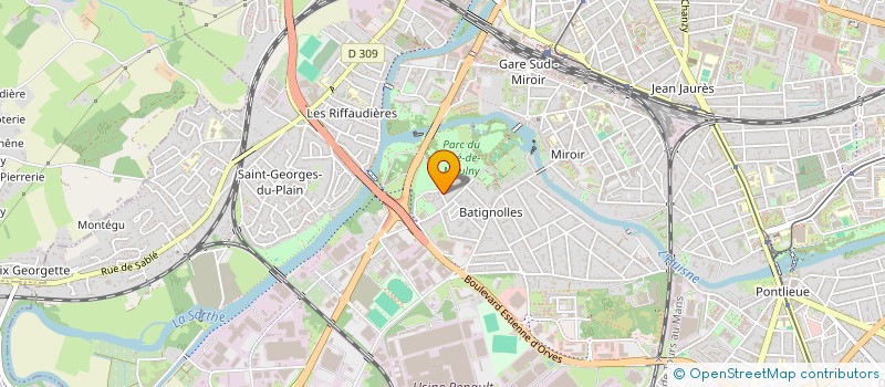 localisation de l'entreprise 918 698 846   LE MANS