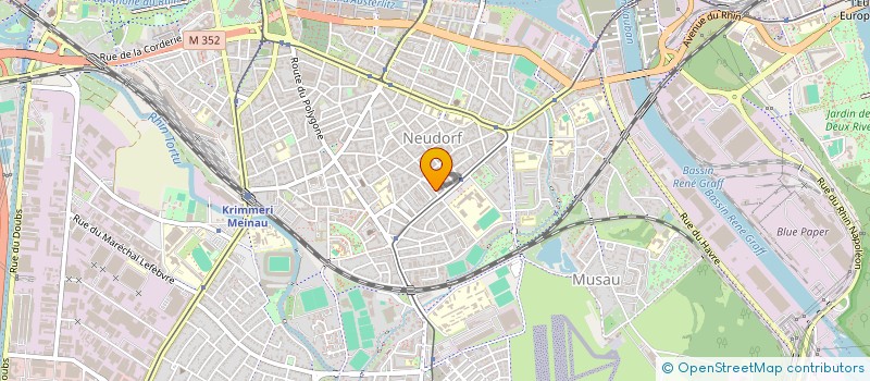 localisation de l'entreprise 918 700 303 à STRASBOURG
