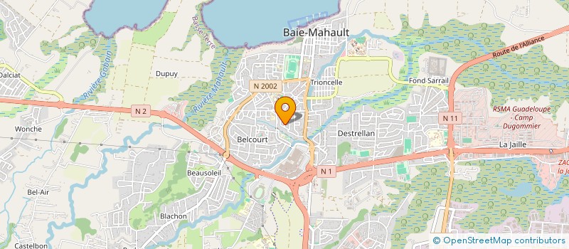 localisation de l'entreprise 918 702 390 à BAIE-MAHAULT