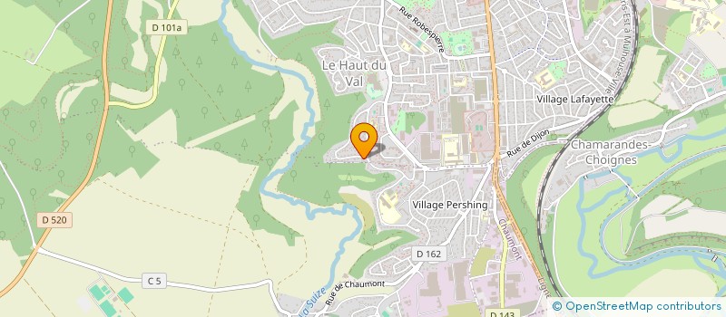 localisation de l'entreprise 918 706 136 à VILLIERS-LE-SEC