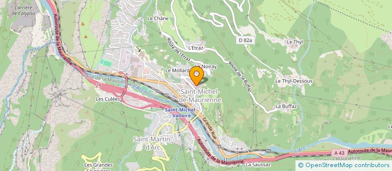 localisation de l'entreprise 918 707 373   SAINT-JEAN-DE-MAURIENNE