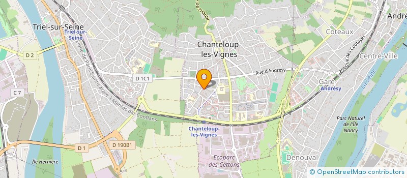 localisation de l'entreprise 918 708 264   CARRIERES-SOUS-POISSY