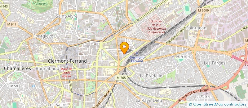 localisation de l'entreprise 918 712 175   CLERMONT-FERRAND