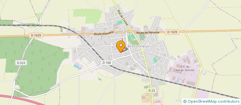 localisation de l'entreprise 918 722 349  à VILLERS-BRETONNEUX