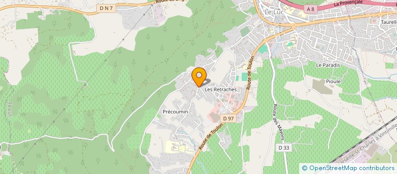 localisation de l'entreprise 918 723 214   LE LUC