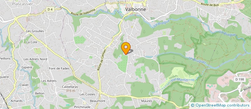 localisation de l'entreprise 918 723 719   VALBONNE