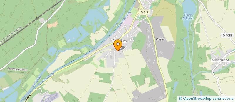 localisation de l'entreprise 918 724 188   MORET-LOING-ET-ORVANNE