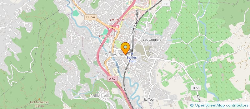 localisation de l'entreprise 918 724 808   SOLLIES-PONT