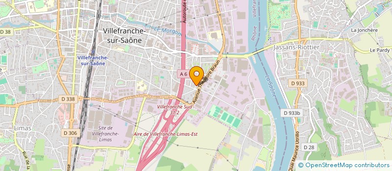 localisation de l'entreprise 918 747 551   VILLEFRANCHE-SUR-SAONE