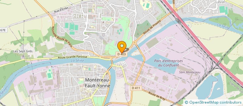 localisation de l'entreprise 918 752 122   MONTEREAU-FAULT-YONNE