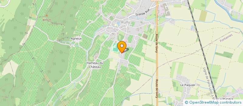 localisation de l'entreprise 918 764 010   RULLY